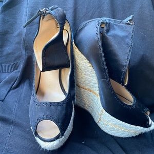 Italian Designer Vero wedges size 40 Zanotti design